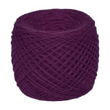 Przędza półwełniana merynosowa 10/2 nr.250 ciemny fiolet 100g/500m TM Yaroslav